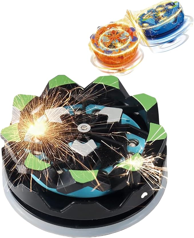 SPARKLING SPINNER TOP | SPARKLING FIDGET SPINNER |DAZLING SPINNING TOP | FIREWORKS GYROSCOPE MANUAL ROTATION TOY