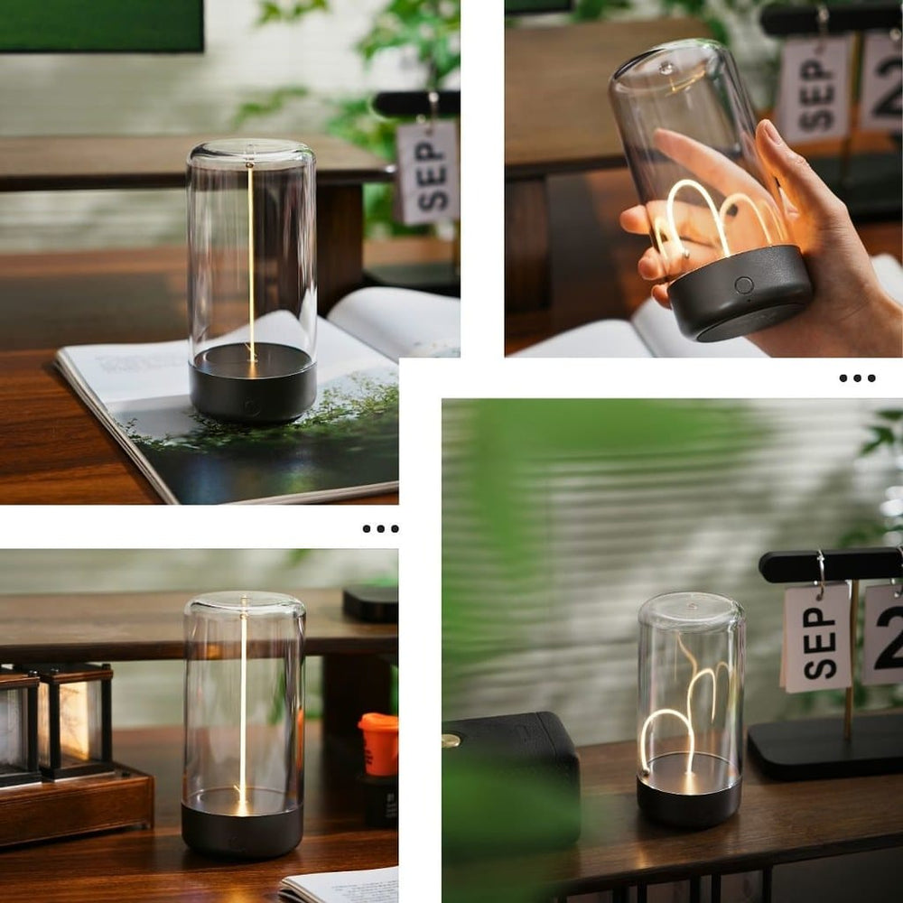 DESKTOP AMBIENT AMBIENT  | MODERN SCENIC STYLISH DESKTOP AMBIENT LIGHT | LED FLEXIBLE  FILAMENT | TABLE LAMP LIGHT